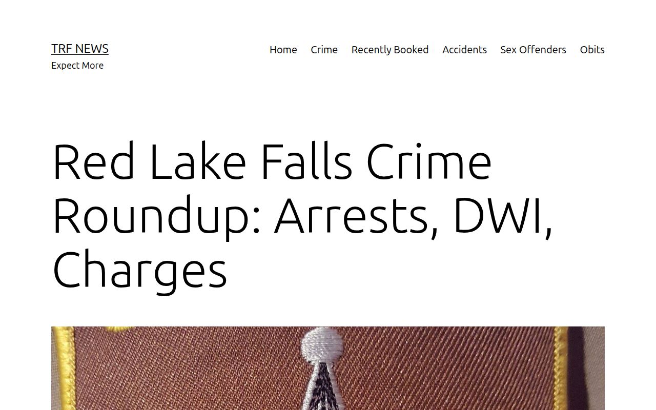 Red Lake Falls regional crime-news record coverage